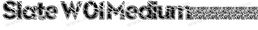 Slate W01 Medium字体转换